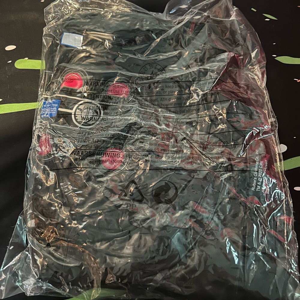 One Ghostbuster inflatable backpack